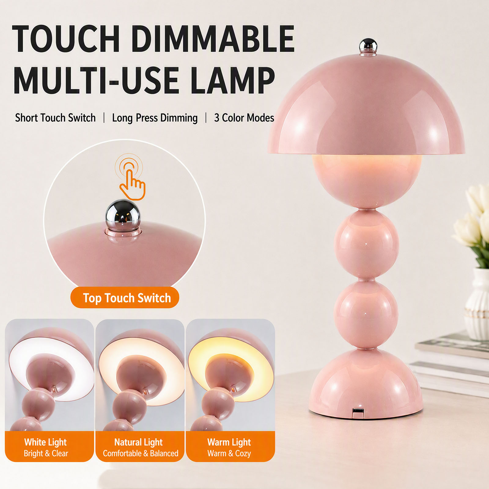 Lampa stołowa w stylu vintage, – Decor Lighting Lamps recenzja i cena