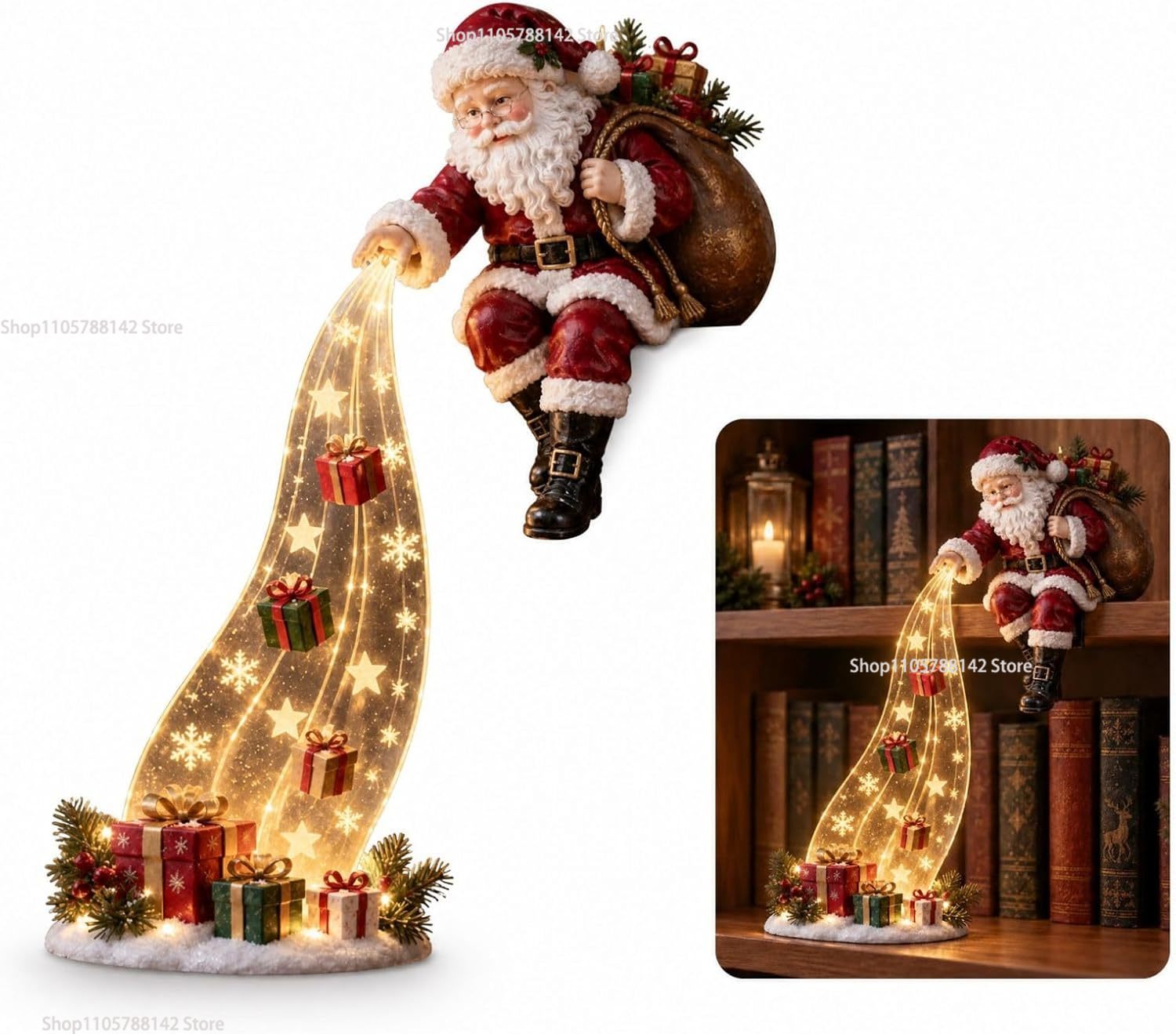 Świąteczna dekoracja półki z p – Lighting Christmas Decor recenzja i cena