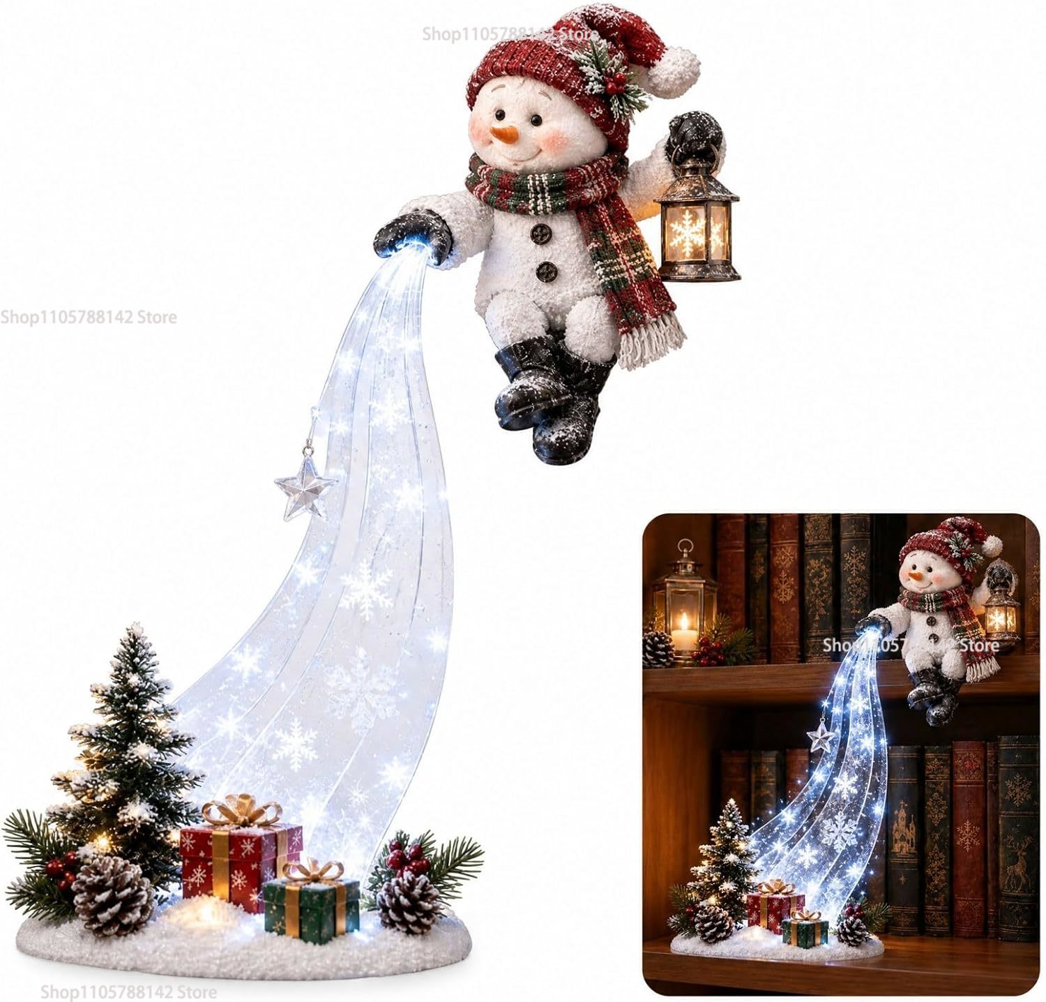 Świąteczna dekoracja półki z p – Lighting Christmas Decor recenzja i cena